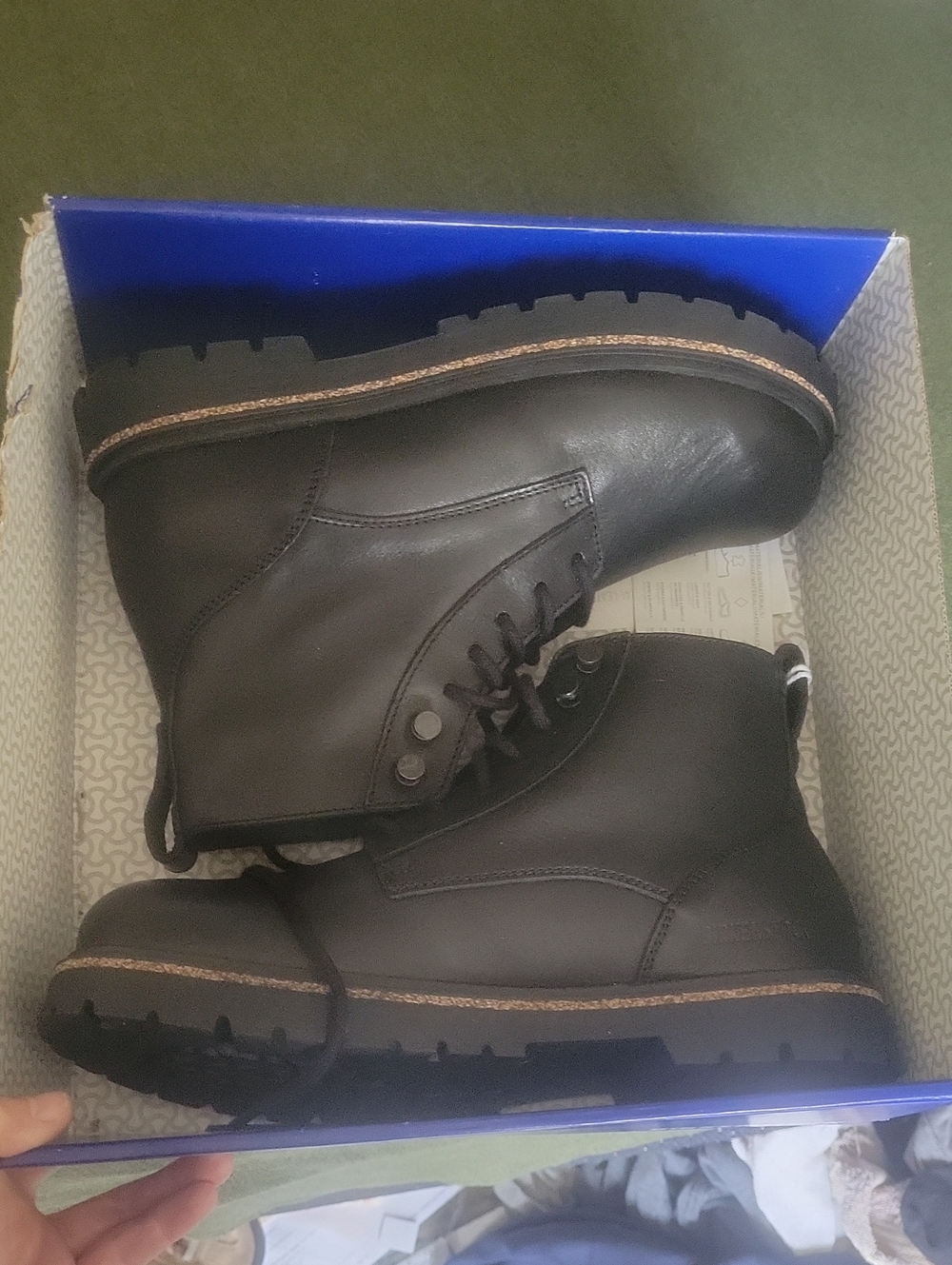NWT Birkenstock boots, Highwood lace mid